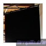 Pendrillon noir 3x5m